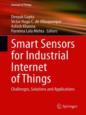 cover image of Smart Sensors for Industrial Internet of Things